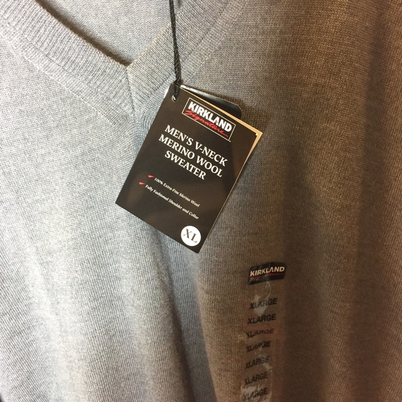 kirkland merino wool sweater